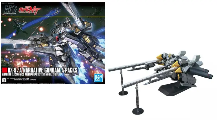 Bandai Model Kit - GUNDAM - HG 1/144 Narrative Gundam A-Packs - Model Kit