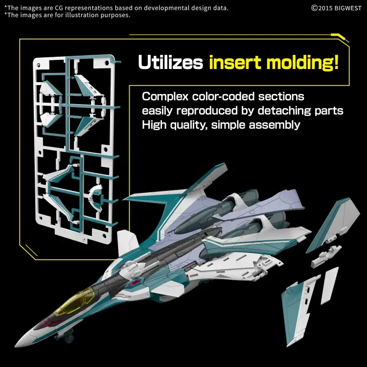 Bandai Model Kit - MACROSS - HG 1/100 VF-31S Siegfried (Arad Moders Use) - Model Kit