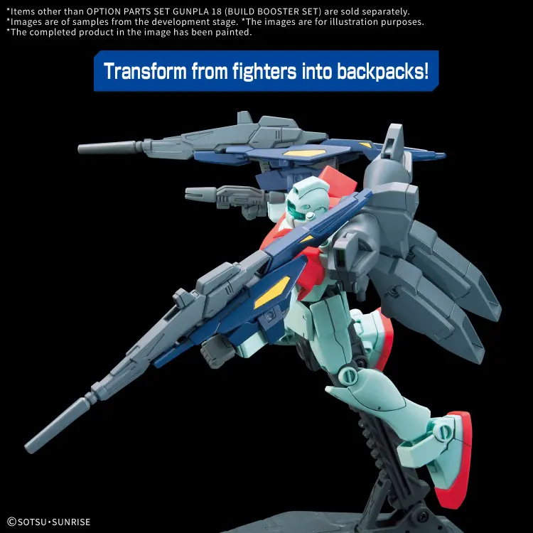 Bandai Model Kit - GUNDAM - Option parts set Gunpla 18 (Build booster set) - Model Kit