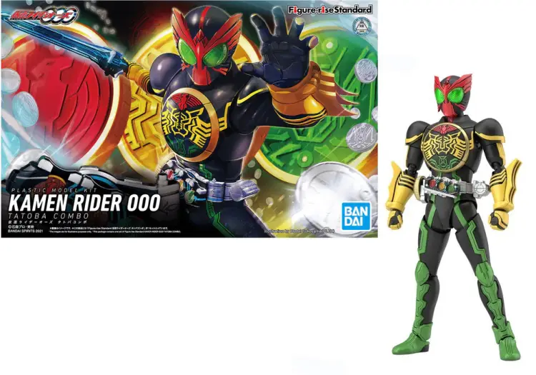 Bandai Model Kit - KAMEN RIDER - Figure Rise 000 Tatoba Combo - Model Kit