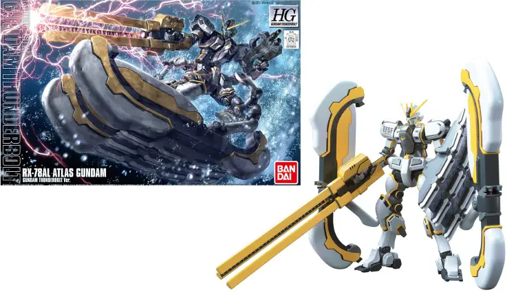 Bandai Model Kit - GUNDAM - Model Kit - High Grade - Atlas Thunderbolt - 1/144