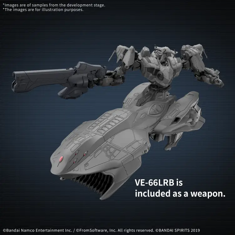 Bandai Model Kit - ARMORED CORE VI - 30MM Arquebus ADD VE-40A - Model Kit