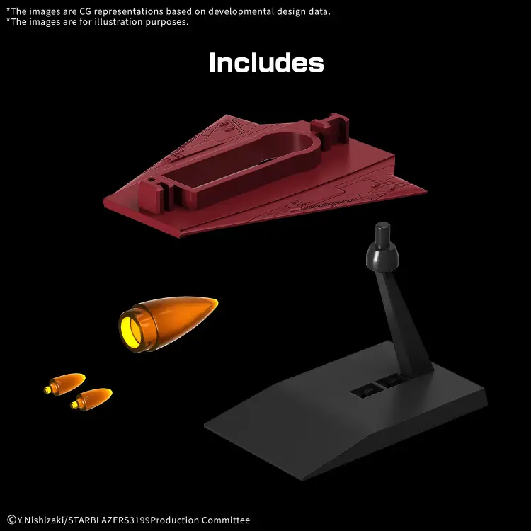 Bandai Model Kit - YAMATO - United Nations Cosmo Force BBY-01 - Model Kit