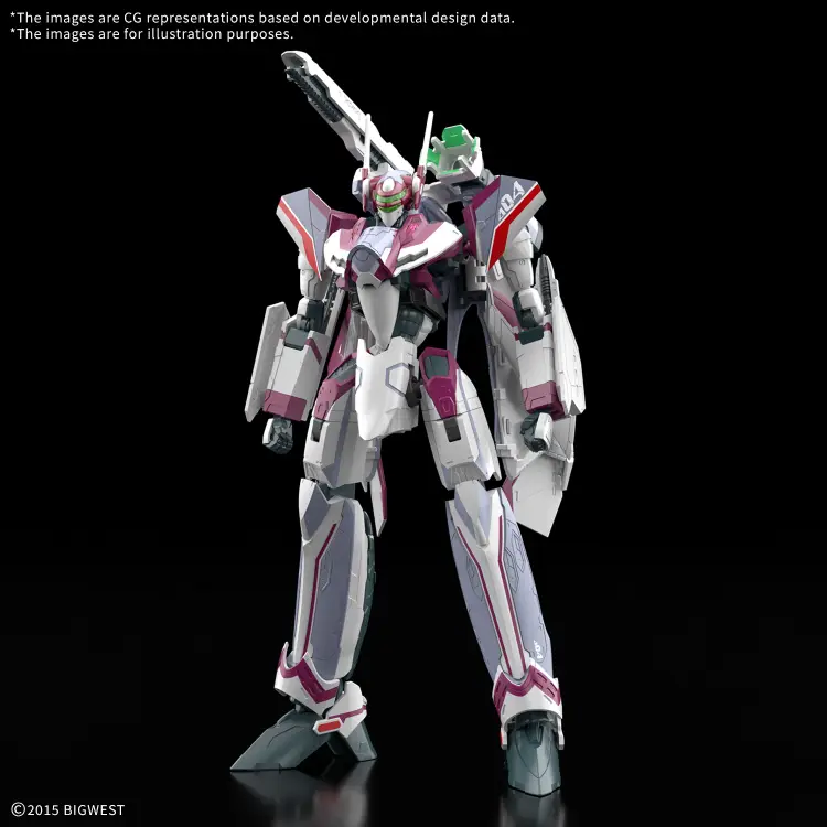 Bandai Model Kit - MACROSS - HG 1/100 VF-31C Siegfried (Farina Jenius) Deluxe - Model Kit