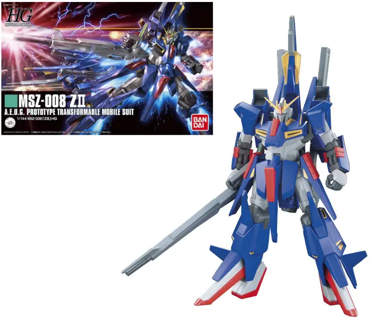 Bandai Model Kit - GUNDAM - 1/144 HGUC Z II - Model Kit