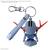 Bandai Model Kit - GUNDAM - ZEOPLA-KUN - 3D Rubber Mascot Keychain