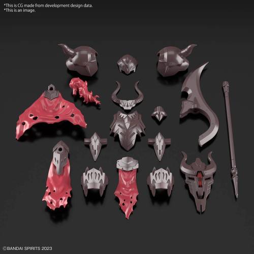 Bandai Model Kit - 30MF - Class Up Armor (Liber Warrior) - Model Kit