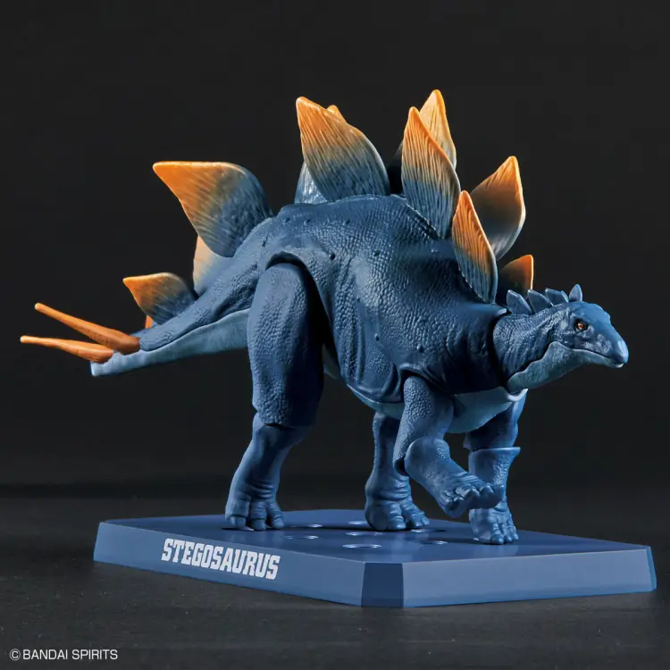 Bandai Model Kit - DINOSAUR - New Dinosaur Plastic Stegosaurus (Tentative) - Model Kit