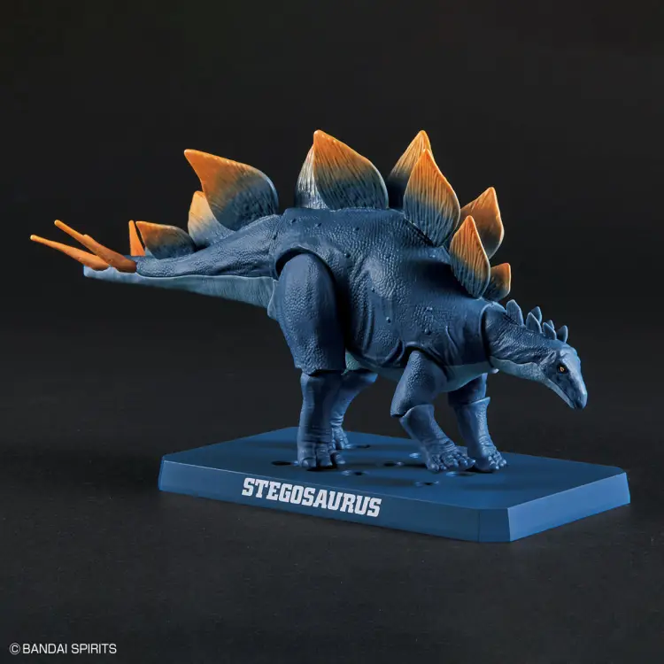 Bandai Model Kit - DINOSAUR - New Dinosaur Plastic Stegosaurus (Tentative) - Model Kit