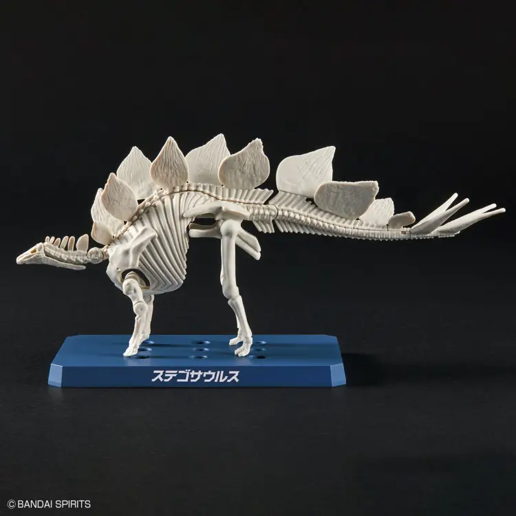 Bandai Model Kit - DINOSAUR - New Dinosaur Plastic Stegosaurus (Tentative) - Model Kit