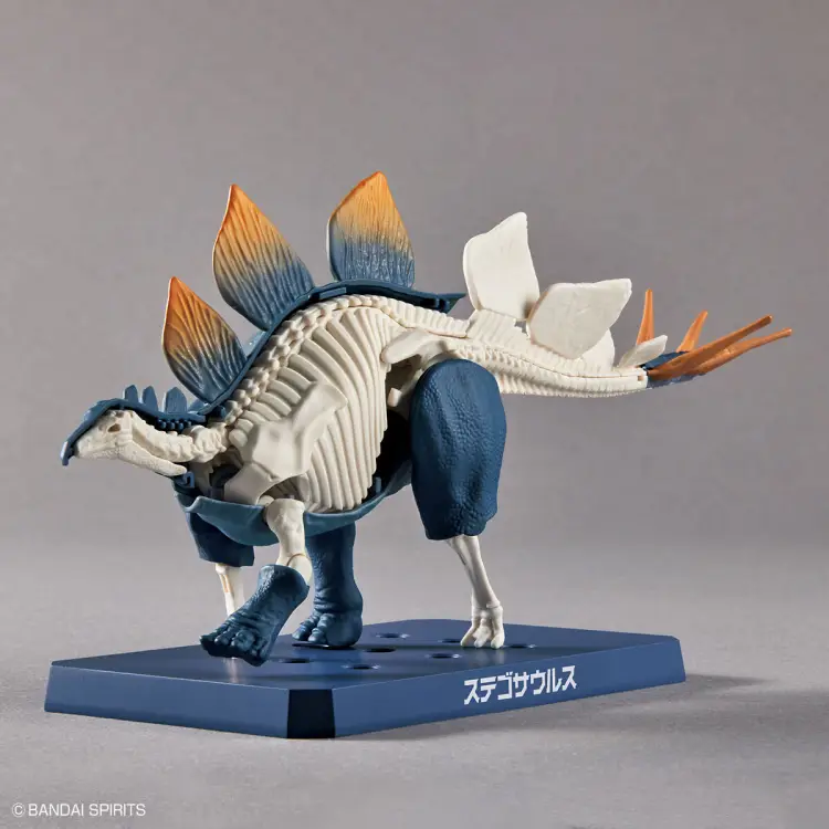 Bandai Model Kit - DINOSAUR - New Dinosaur Plastic Stegosaurus (Tentative) - Model Kit
