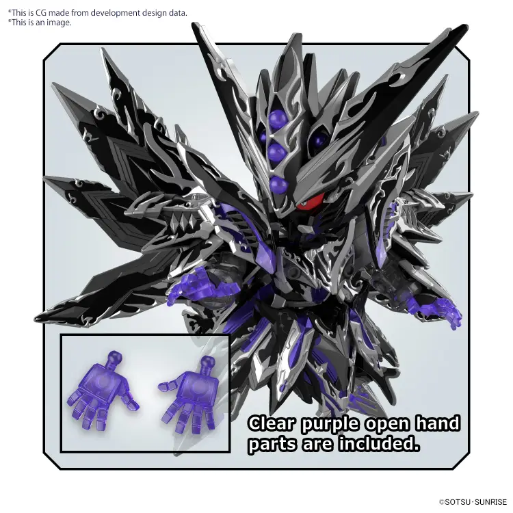 Bandai Model Kit - GUNDAM - SDW Heroes Dominant Superior D Dragon - Model Kit