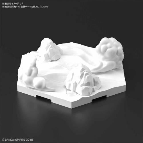 Bandai Model Kit - GUNDAM - Customize Scene Base 03 Snowfield Version - Model Kit