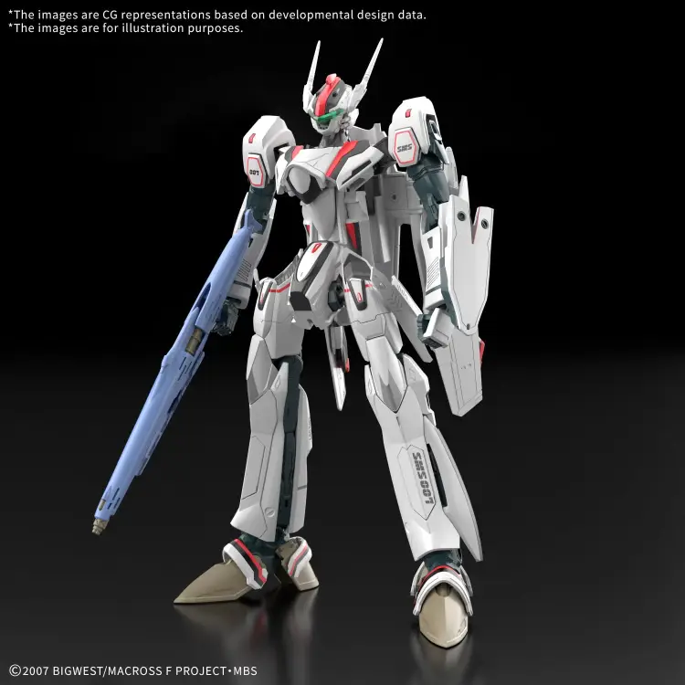 Bandai Model Kit - MACROSS - HG 1/100 VF-25F Messiah Valkyrie Deluxe Set - Model Kit