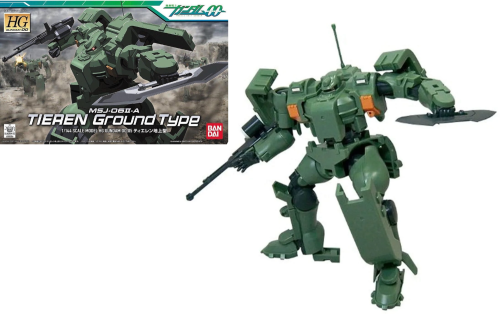 Bandai Model Kit - GUNDAM - HG 1/144 Gundam 00 MSJ-06II-A Tieren Ground Type - Model Kit