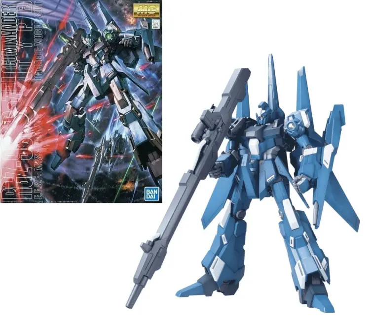 Bandai Model Kit - GUNDAM - MG 1/100 RE-ZEL Commander type - Model Kit