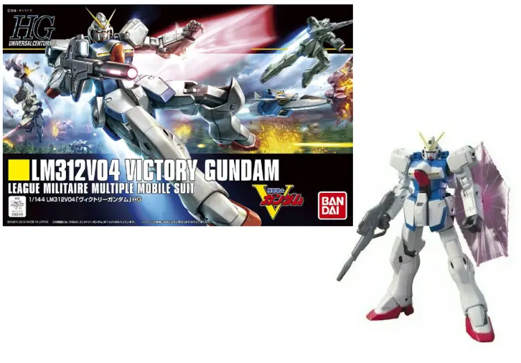 Bandai Model Kit - GUNDAM - HG 1/144 LM312V04 Victory Gundam - Model Kit