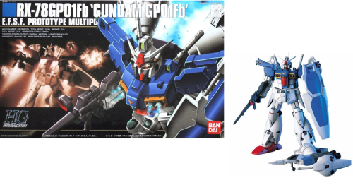 Bandai Model Kit - GUNDAM - HGUC RX-78GP01Fb Gundam GPF01Fb - Model Kit