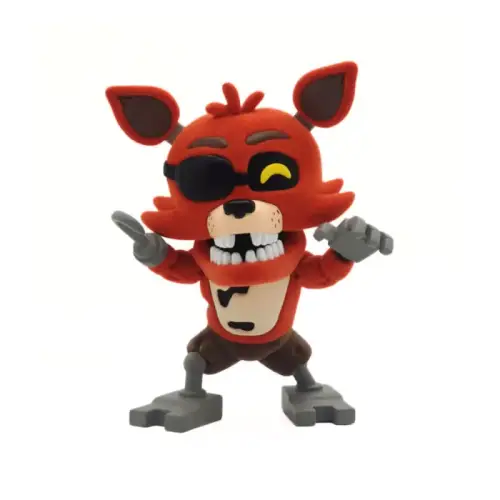 YouTooz Collectibles: Five Nights at Freddy's - Foxy (Flocked) Vinyl Figure (12cm)