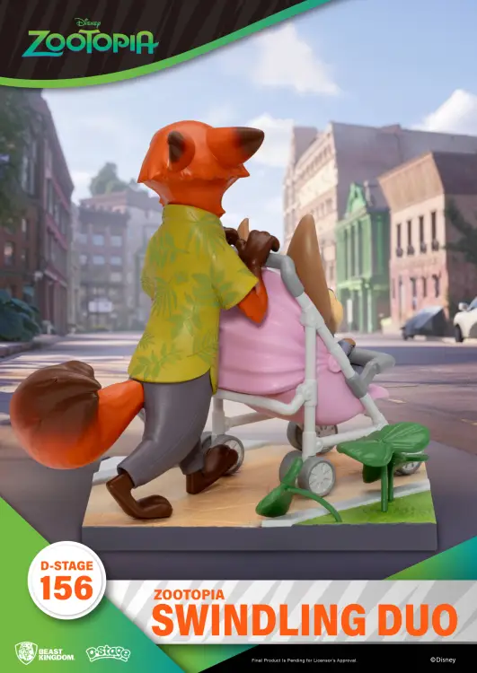 Beast Kingdom - ZOOTOPIA 2 - Swindling Duo - Diorama D-Stage 12.2cm