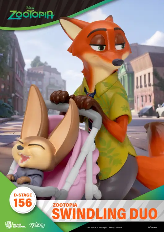 Beast Kingdom - ZOOTOPIA 2 - Swindling Duo - Diorama D-Stage 12.2cm