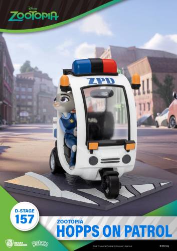 Beast Kingdom - ZOOTOPIA 2 - Hopps on Patrol - Diorama D-Stage 11.2cm