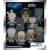 Monogram - ALIENS vs PREDATOR - 3D Foam Bag Clip (Display 24 Pcs)