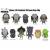 Monogram - ALIENS vs PREDATOR - 3D Foam Bag Clip (Display 24 Pcs)