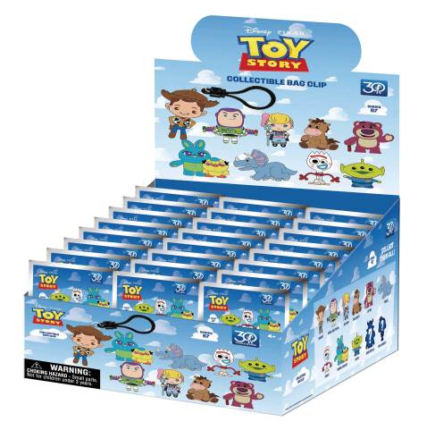 Monogram - TOY STORY - Series 67 - 3D Foam Bag Clip (Display 24 Pcs)