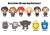 Monogram - HARRY POTTER - Series 7 - 3D Foam Bag Clip (Display 24 Pcs)