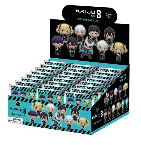 Monogram - KAIJU NO. 8 - Series 2 - 3D Foam Bag Clip (Display 24 Pcs)