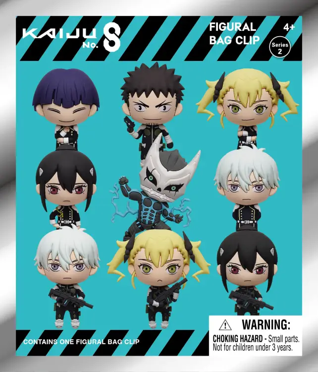 Monogram - KAIJU NO. 8 - Series 2 - 3D Foam Bag Clip (Display 24 Pcs)