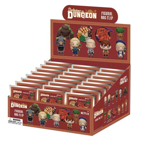 Monogram - DELICIOUS IN DUNGEON - Series 1 - 3D Foam Bag Clip (Display 24 Pcs)