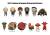 Monogram - DELICIOUS IN DUNGEON - Series 1 - 3D Foam Bag Clip (Display 24 Pcs)