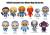 Monogram - FANTASTIC FOUR - Movie - 3D Foam Bag Clip (Display 24 Pcs)