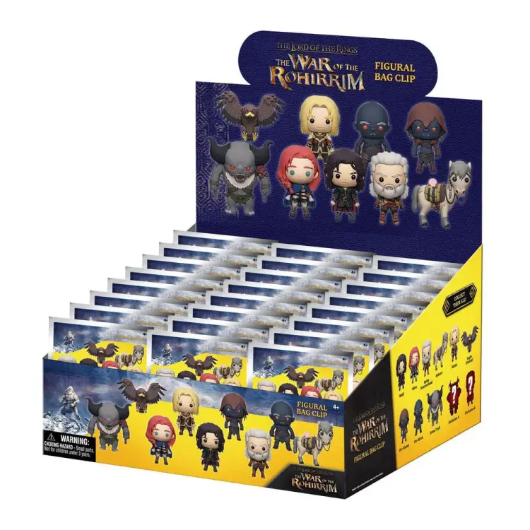 Monogram - LORD OF THE RINGS WAR ROHIRIM- 3D Foam Bag Clip (Display 24 Pcs)