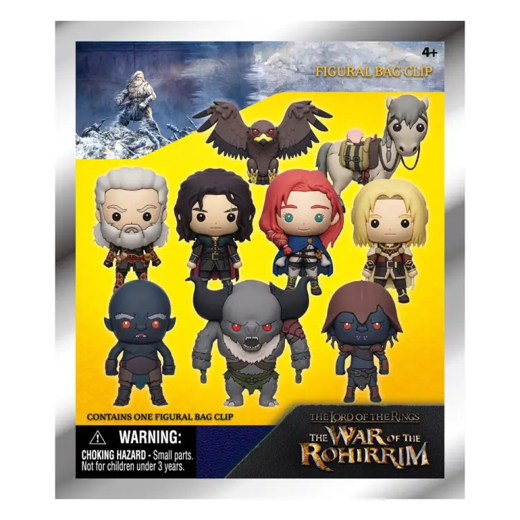 Monogram - LORD OF THE RINGS WAR ROHIRIM- 3D Foam Bag Clip (Display 24 Pcs)