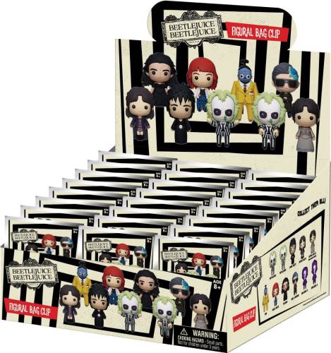 Monogram - BEETLEJUICE 2 - Series 1 - 3D Foam Bag Clip (Display 24 Pcs)