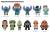 Monogram - DISNEY - Lilo & Stitch - 3D Foam Bag Clip (Display 24 Pcs)