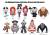 Monogram - DISNEY - NBX Series 7 - 3D Foam Bag Clip (Display 24 Pcs)