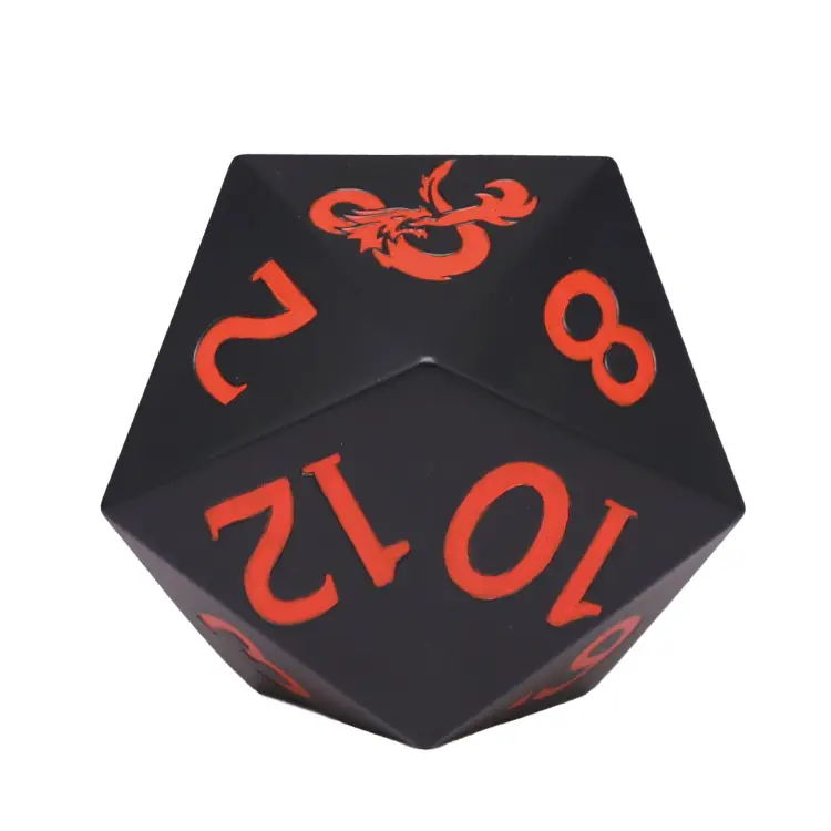 Monogram - DUNGEONS AND DRAGONS - 20 Sided Dice - Bust Bank 20cm