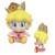 Together Plus - SUPER MARIO - Baby Peach - Plush 18cm