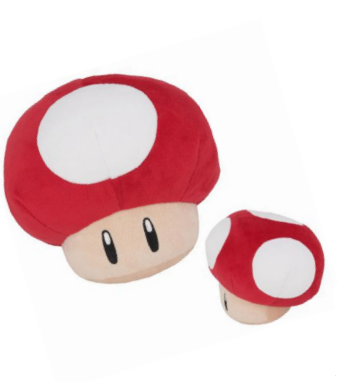 Together Plus - SUPER MARIO - Super Mushroom - Plush 16cm