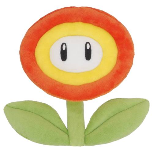 Together Plus - SUPER MARIO - Fire Flower - Plush 18cm