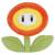 Together Plus - SUPER MARIO - Fire Flower - Plush 18cm