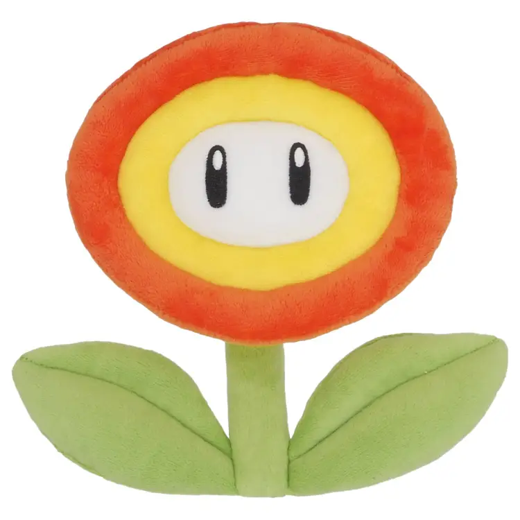Together Plus - SUPER MARIO - Fire Flower - Plush 18cm