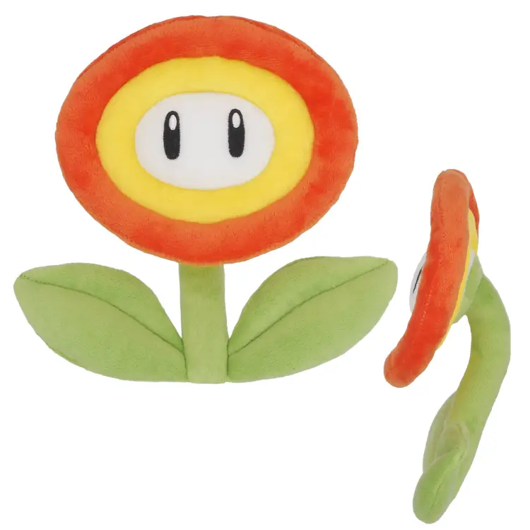 Together Plus - SUPER MARIO - Fire Flower - Plush 18cm