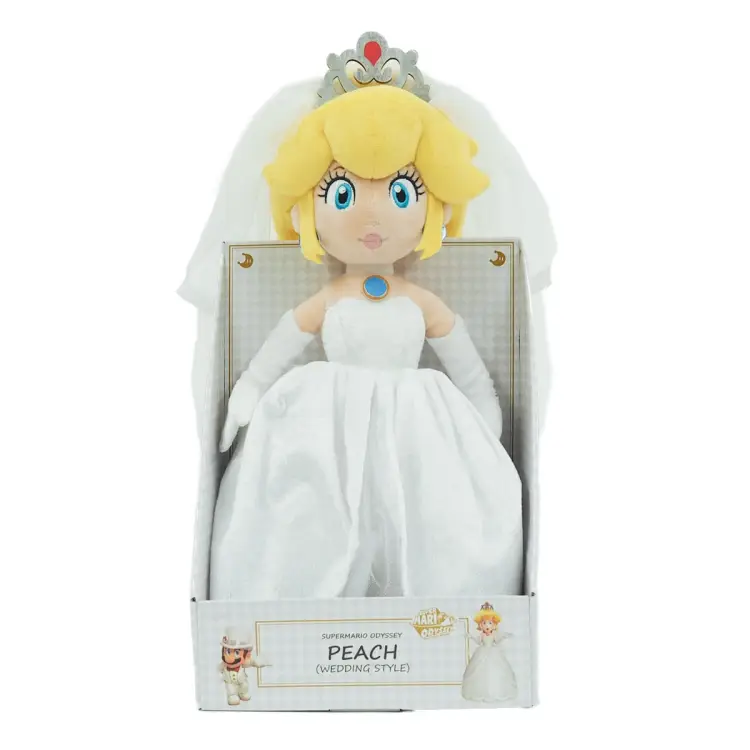 Together Plus - MARIO ODYSSEY - Peach "Wedding suit with box" - Plush 40cm