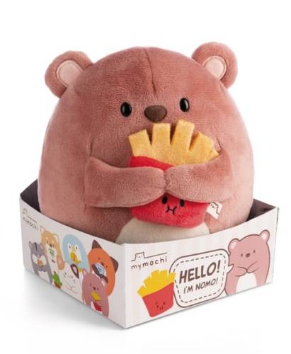 Nici - SUPER MOCHIE - Bear Nomo with French fries - Plush 16cm