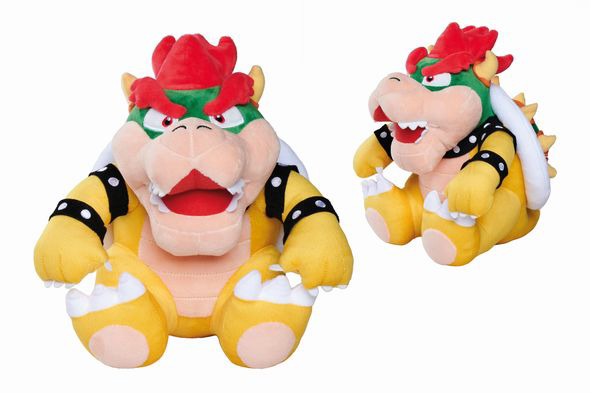 Simba Toys - SUPER MARIO - Bowser Plush - 27 cm
